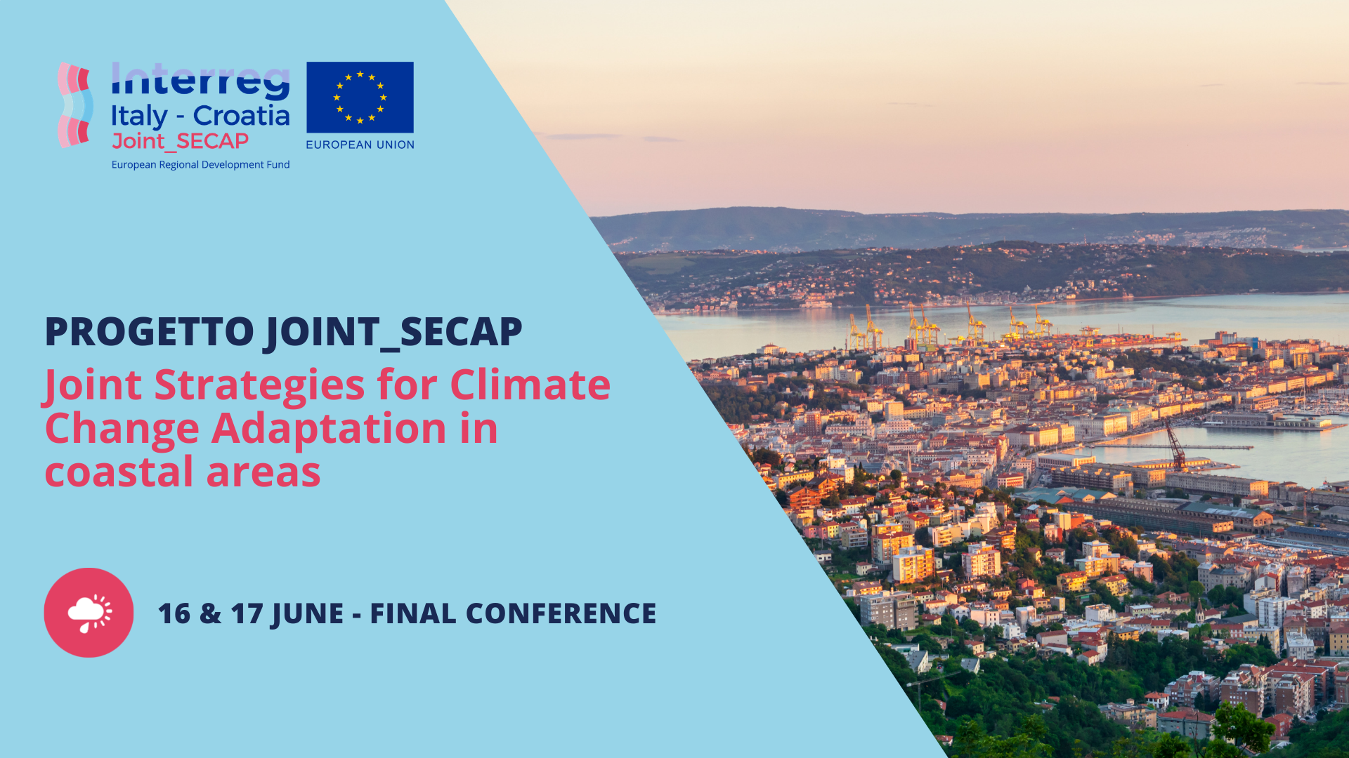 Conferenza finale  Joint SECAP (Interreg Italia - Croazia) - 16/17 giugno 2021